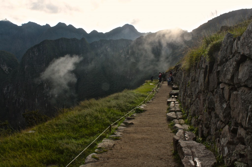 Machu Picchu in the early morning hours.