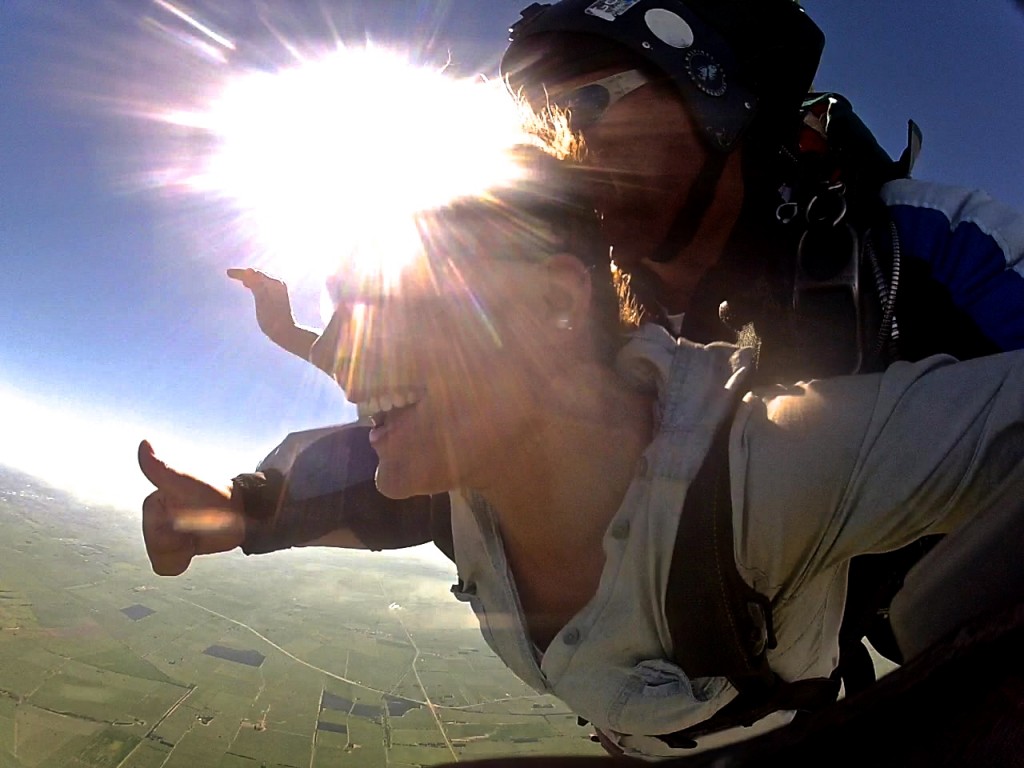 skydiving near Cordoba Argentina