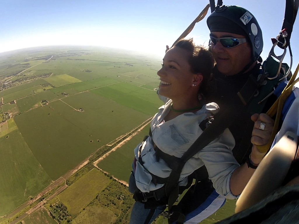 Skydiving in Argentina