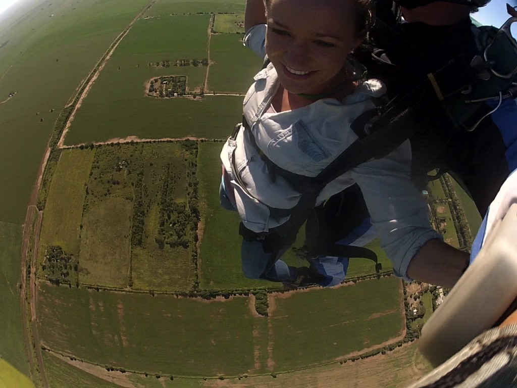 Skydiving in Alta Gracia, Argentina