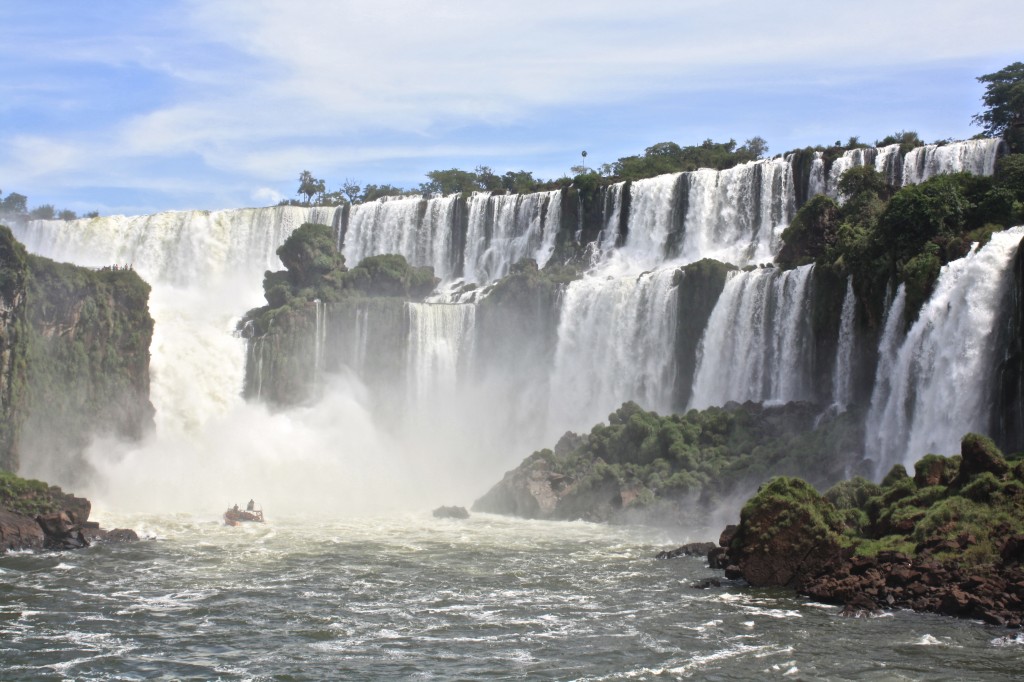 Solo travel at Iguazu Falls
