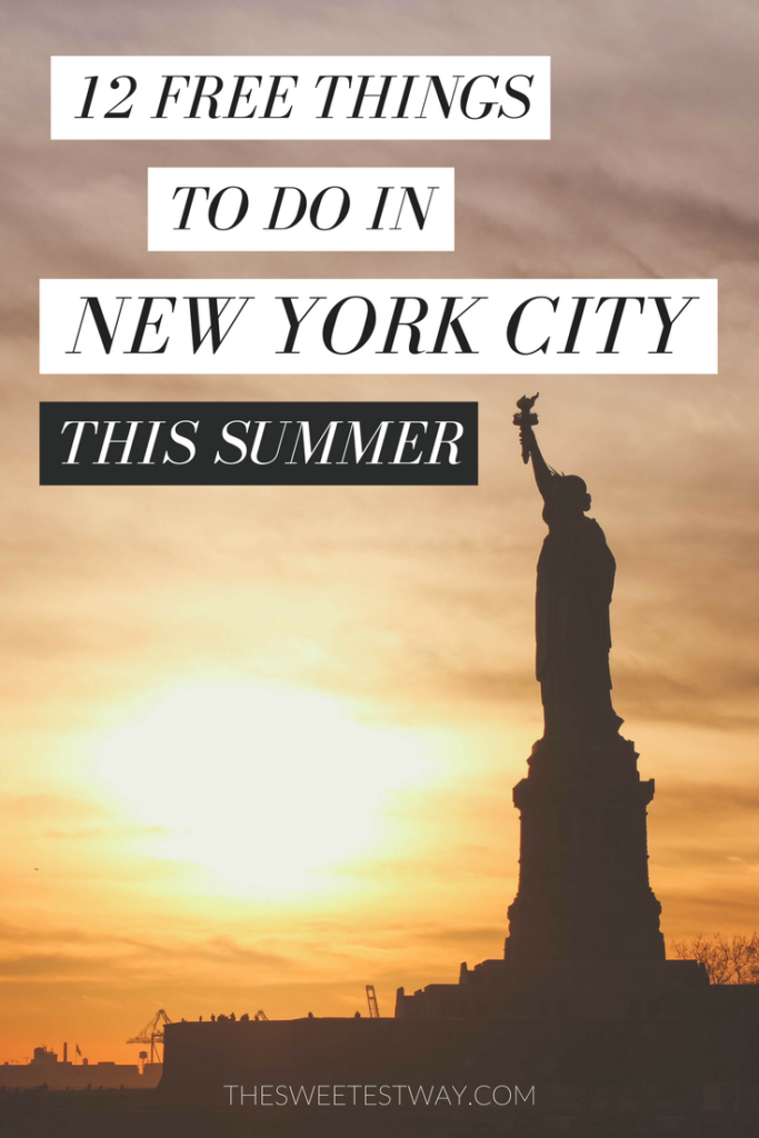 Heading to New York City? Here are my favorite free things to do in the Big Apple in the summer (and a few worth paying for)