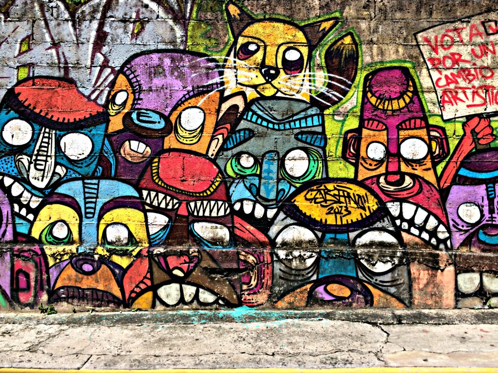 Street art in Casco Viejo, Panama.