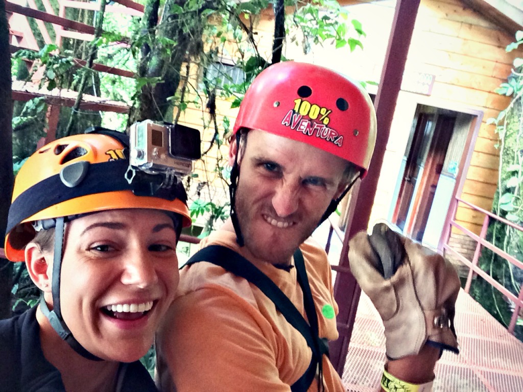Ziplining with 100% Aventura, Monteverde, Costa Rica