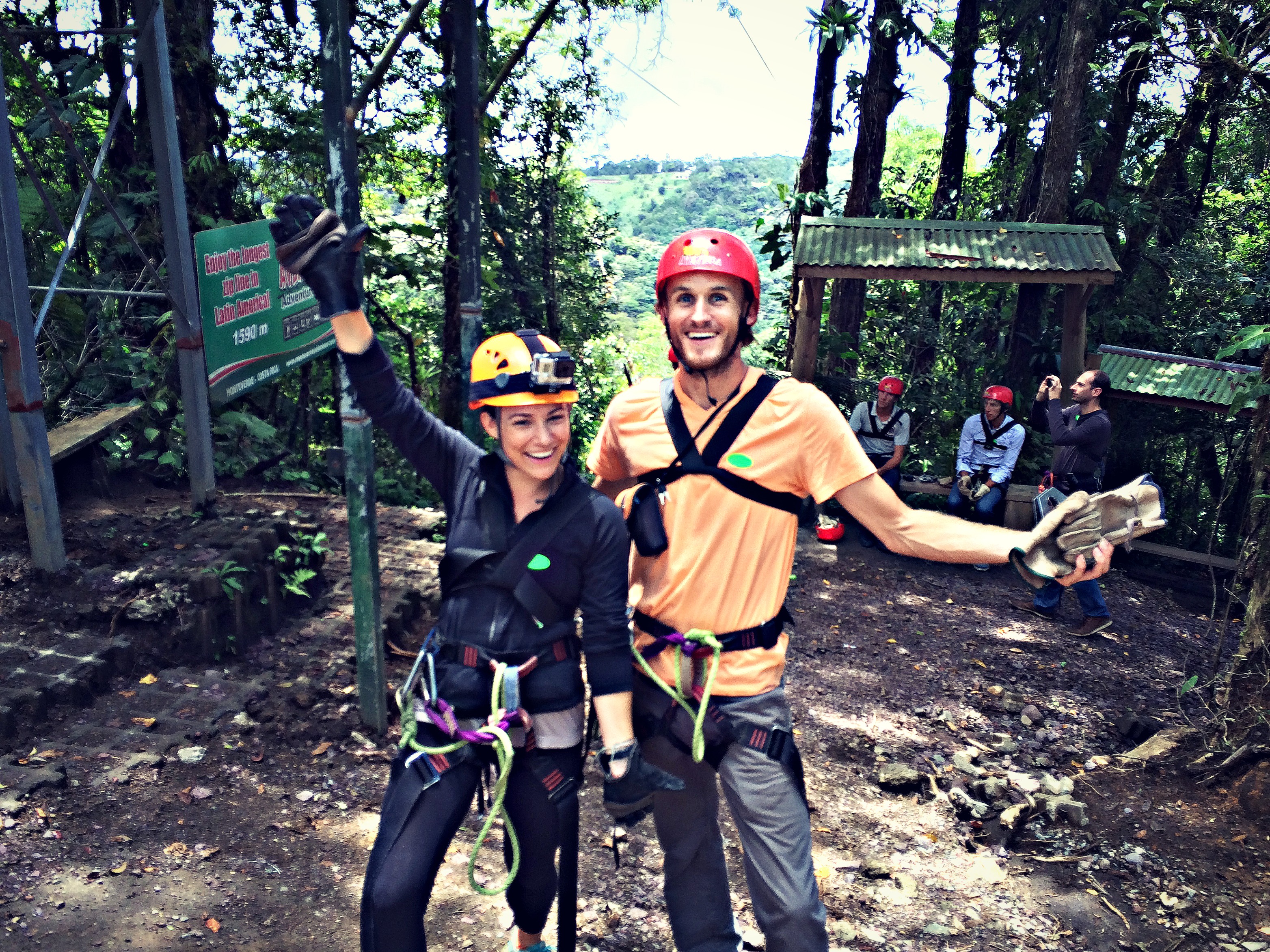 Ziplining with 100% Aventura, Monteverde, Costa Rica