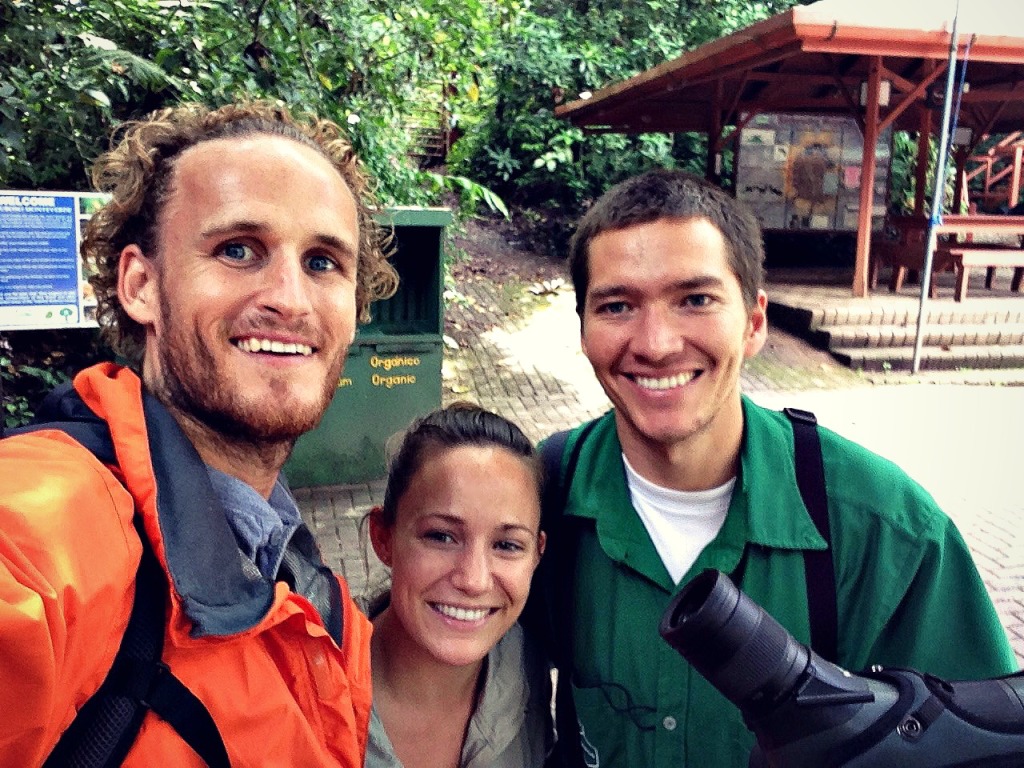 With our guide at the Monteverde Cloud Forest Reserve