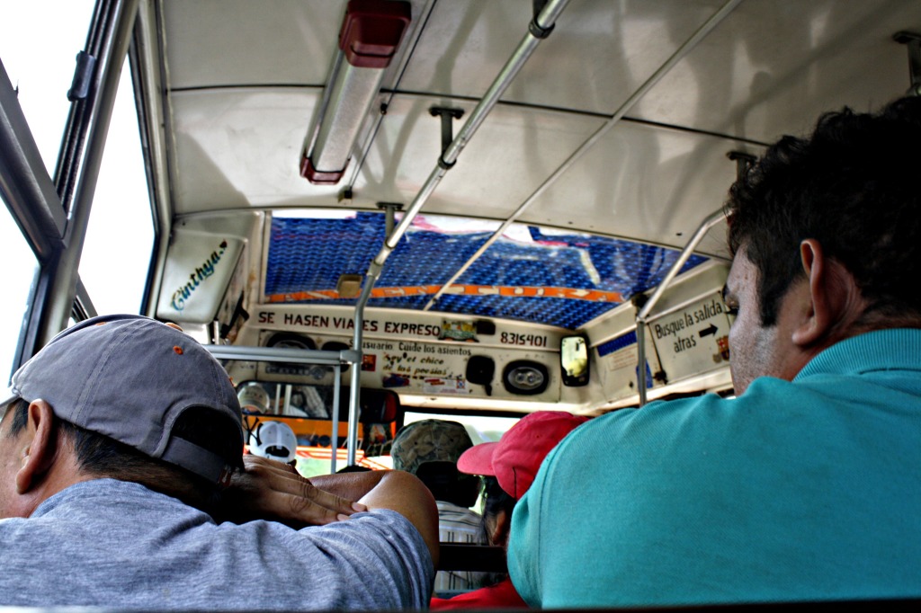 Local bus in Nicaragua