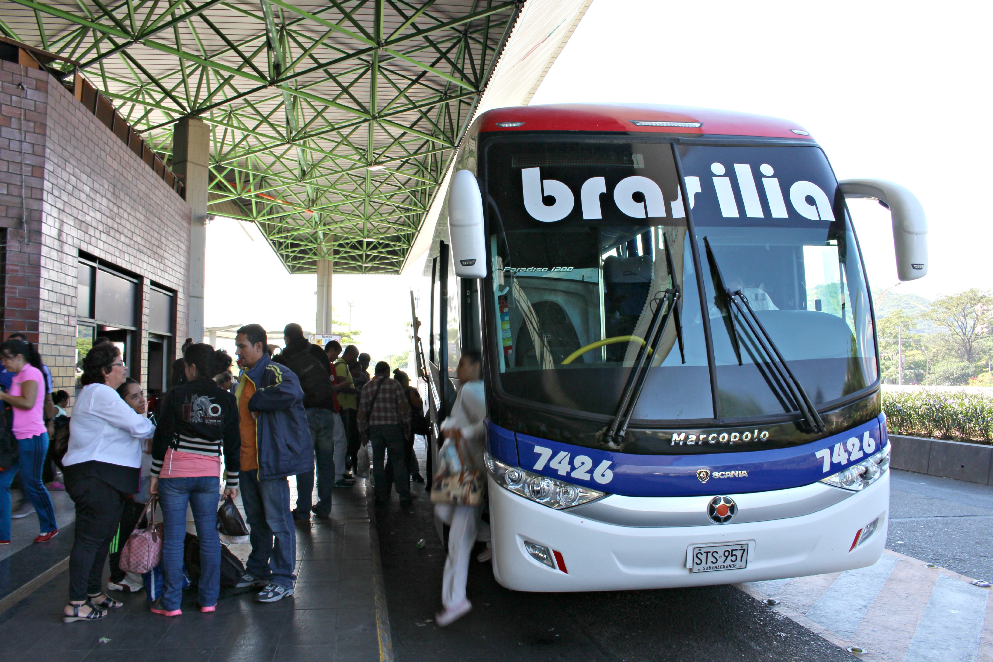 Bus travel in South America