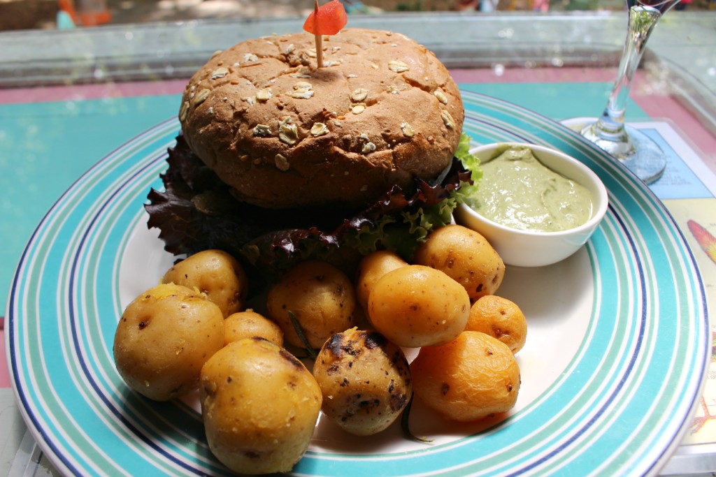 Portobello blue cheese burger, Verdeo, Medellin