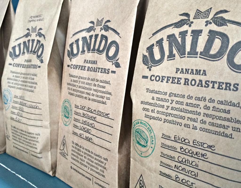 UNIDO Coffee Roasters, Panama