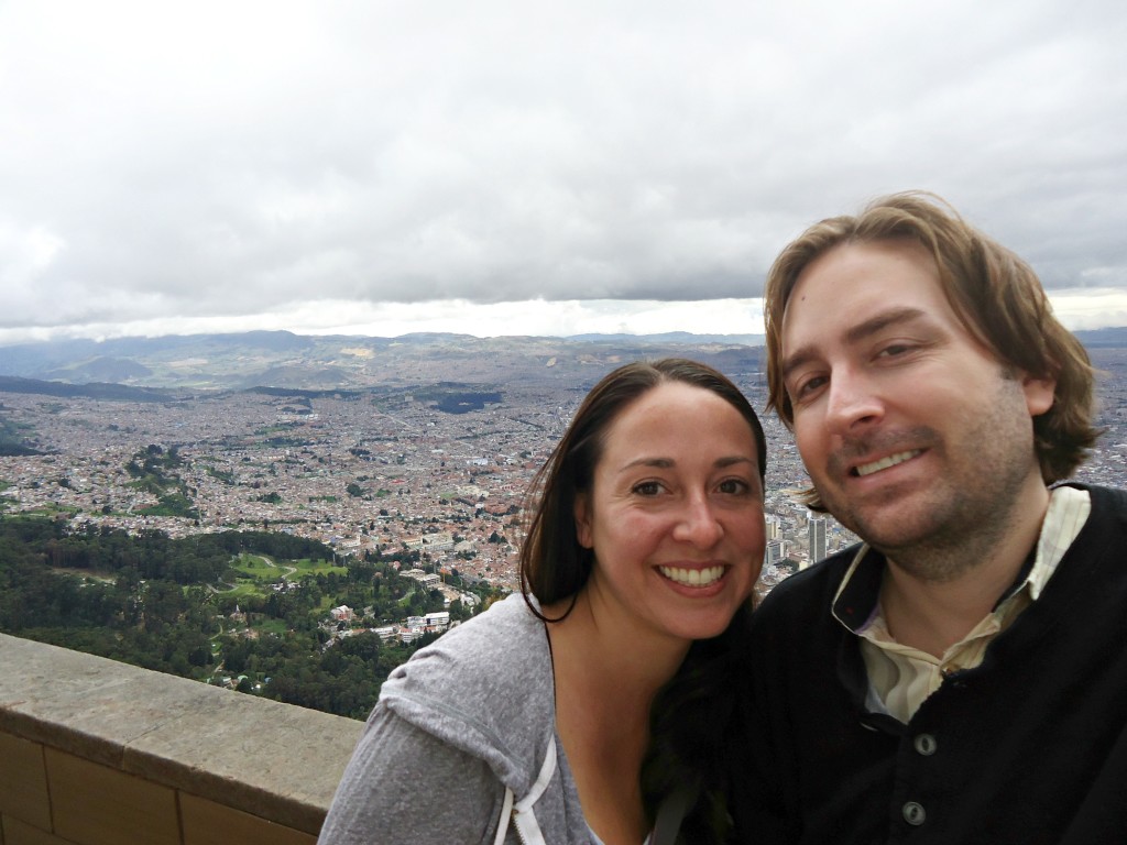 Long-term travel as a couple: Monserrate, Bogota, Colombia