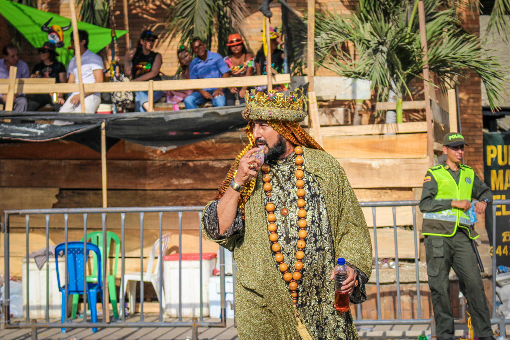 Stay hydrated at Carnaval de Barranquilla