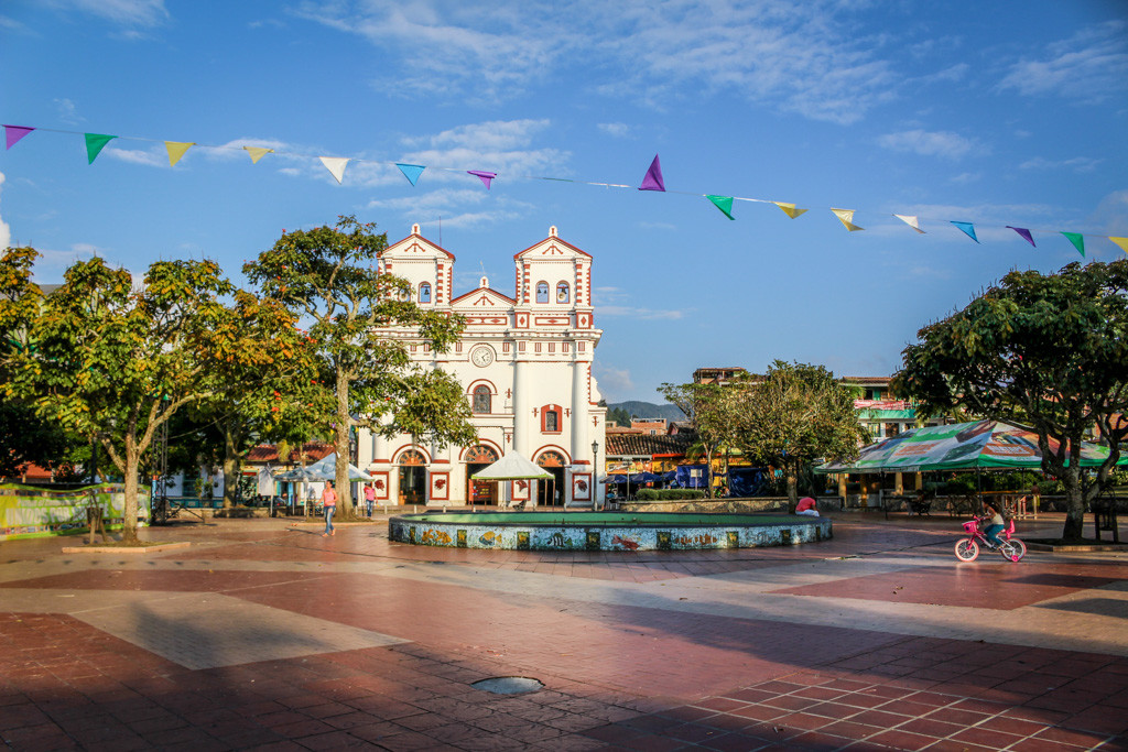 The main plaza