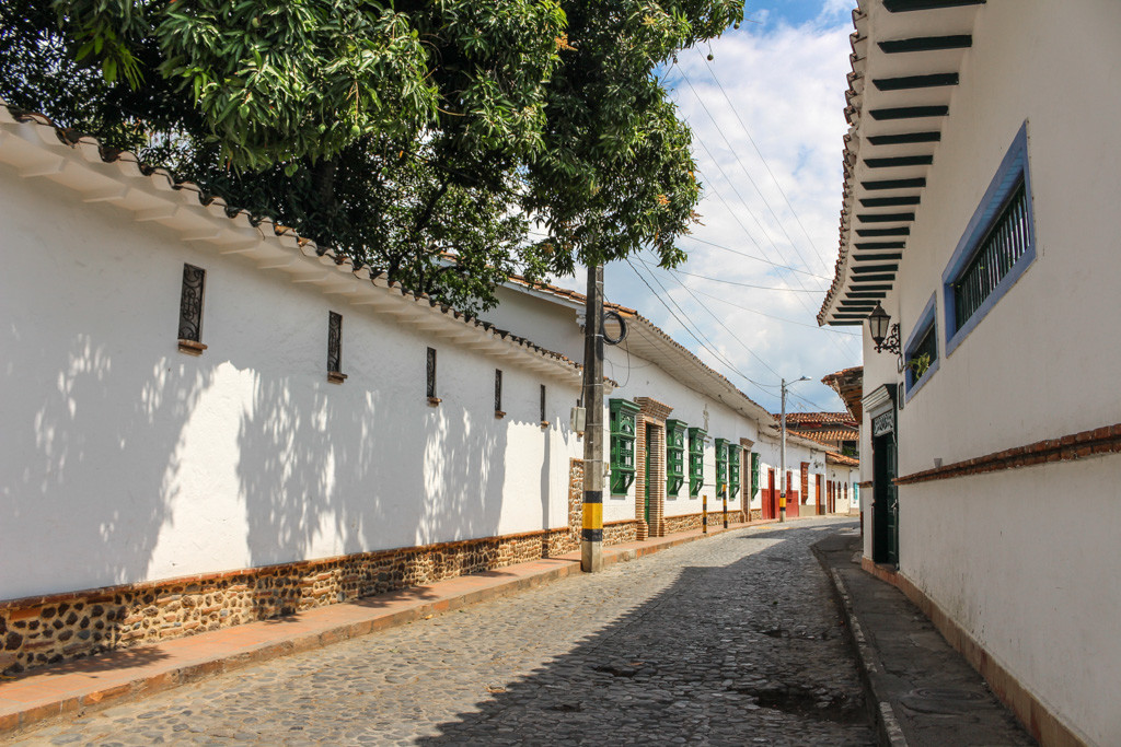Colonial architecture in Santa Fe de Antioquia