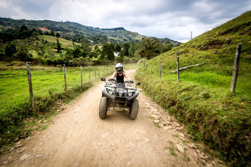 ATVs in Guarne with Adventure Trails Medellin