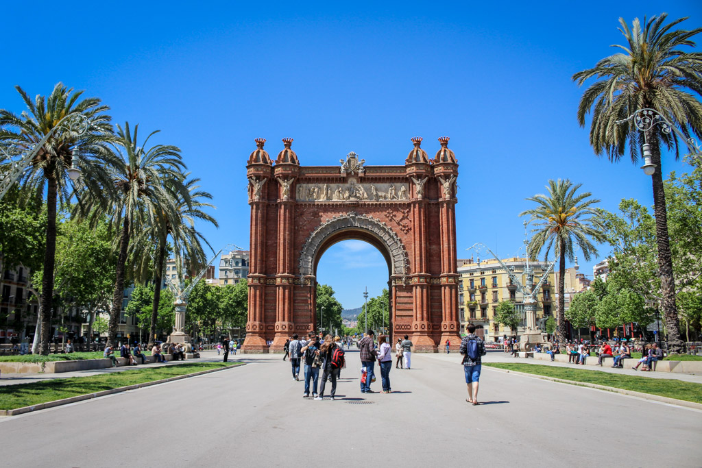 Arc de Triunfo, Barcelona, Spain