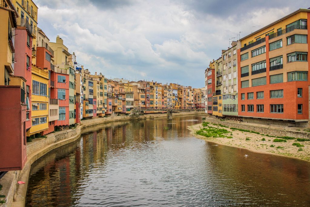 Rivery Onyar, Girona, Catalonia