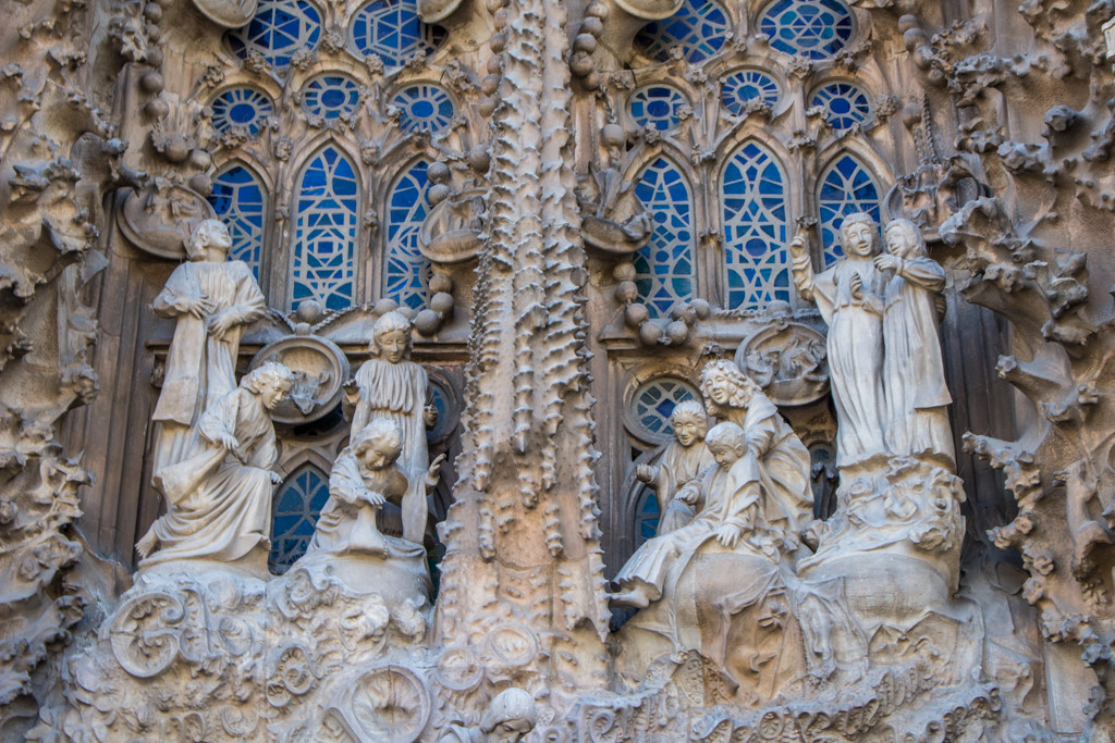 Nativity Facade of La Sagrada Familia, Barcelona