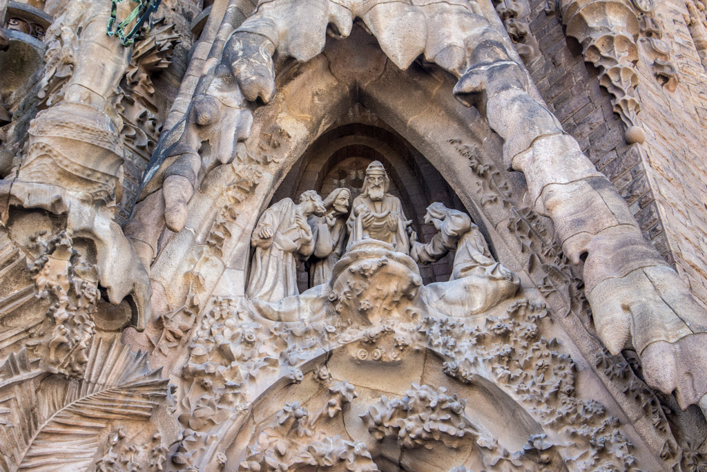 Nativity Facade of La Sagrada Familia, Barcelona