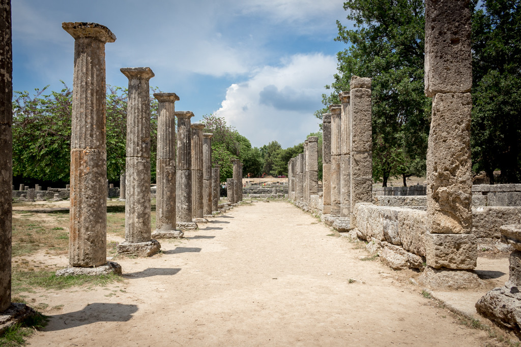 The Palaestra of the Ancient Olympic Sanctuary, Greece