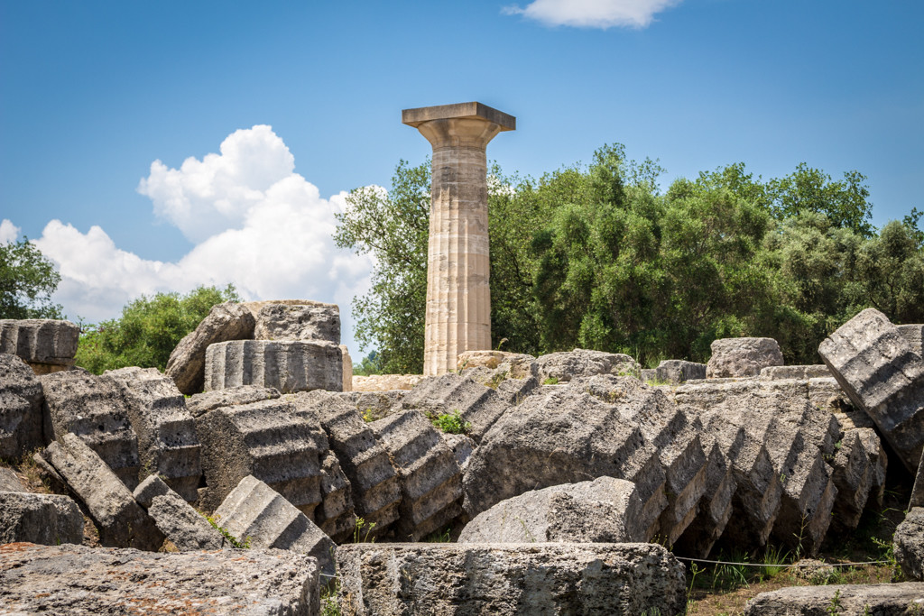 Ruins of the Ancient Olympic Sanctuary, Greece