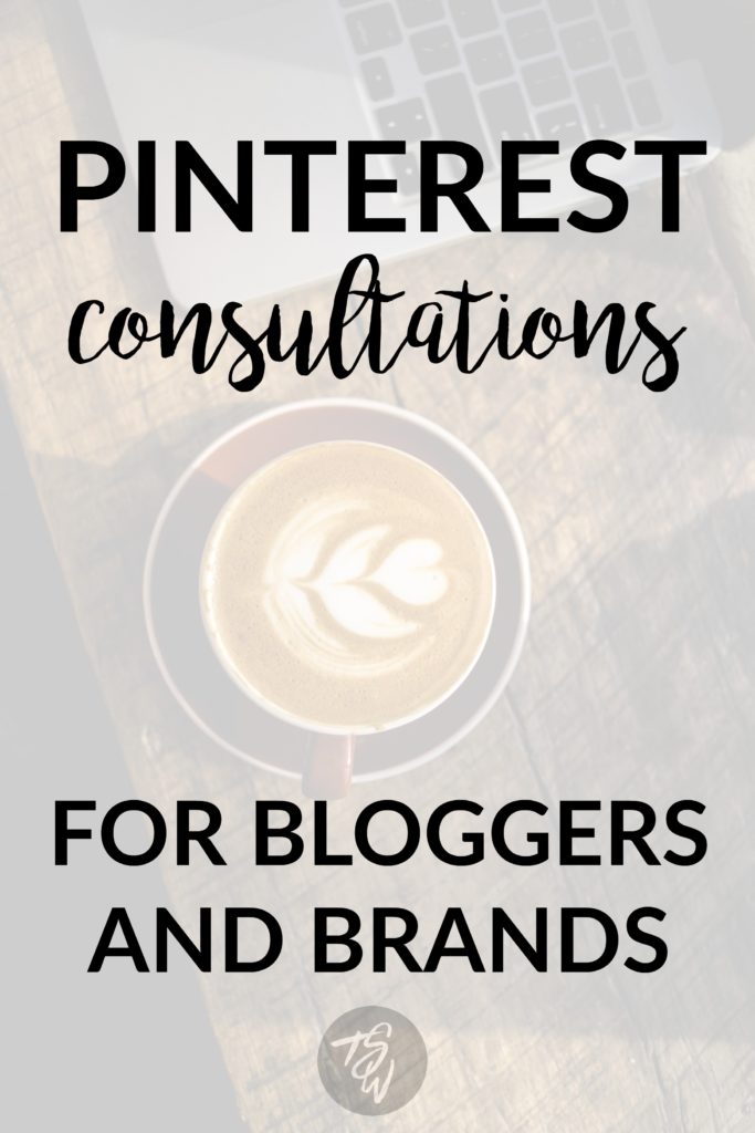 Pinterest consultations for bloggers and brands