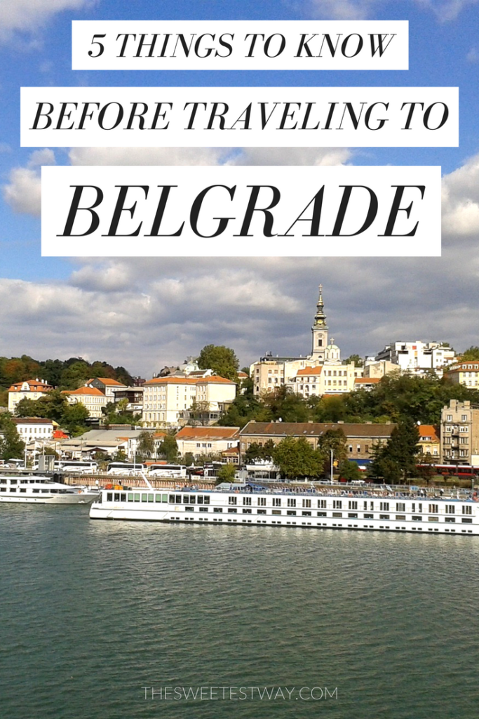 Traveling to Belgrade, Serbia? Here are 5 things I wish I knew before visiting myself. Belgrade travel tips!