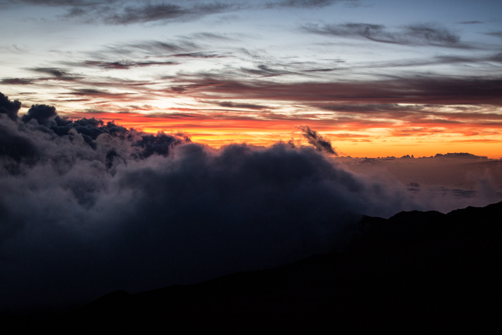 Summiting Haleakala for Sunrise, Maui, Hawaii