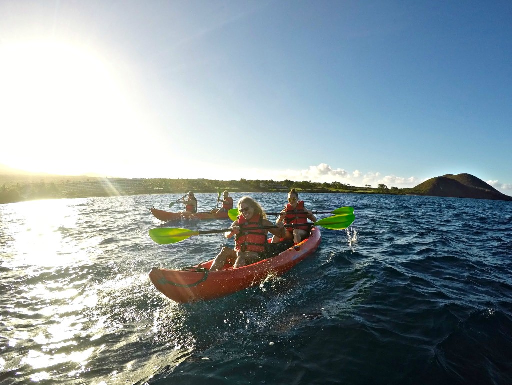 Kayaking in Maui Makena Turtle Town