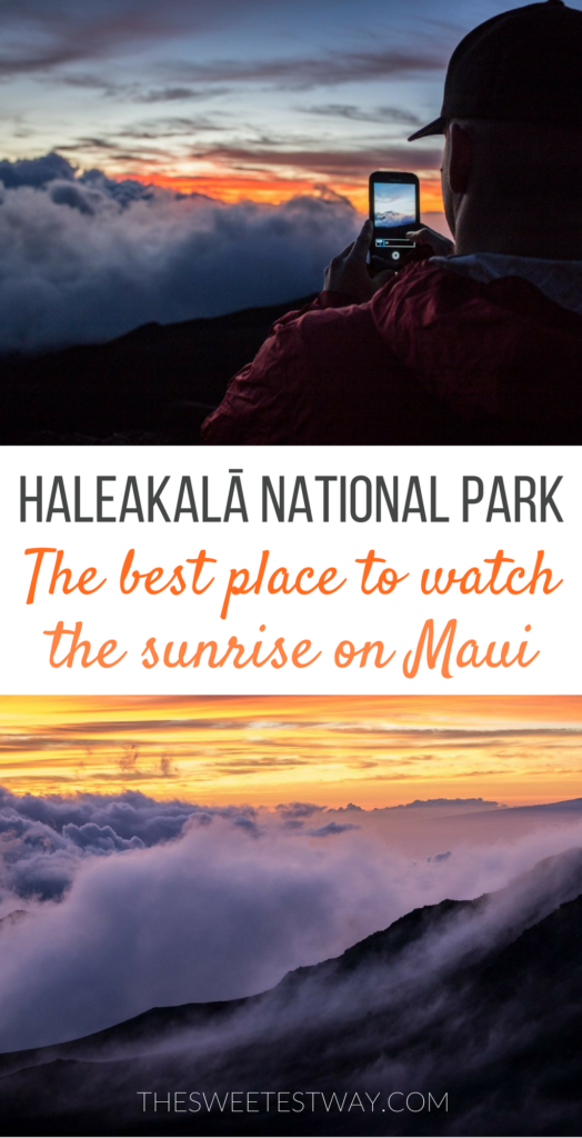 Tips for visiting Haleakala National Park in Maui for sunrise! This is an experience that is not to be missed!! #Maui #hawaii #sunrise