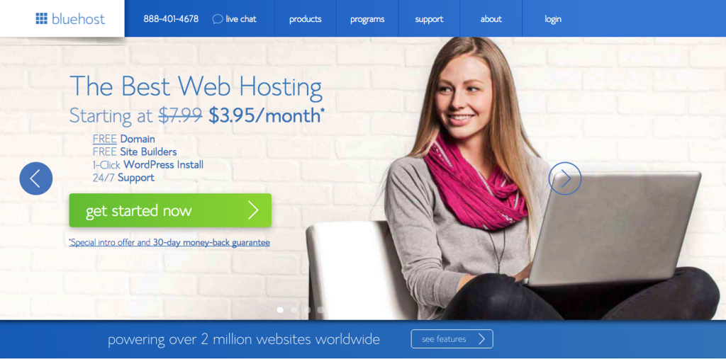 Create a Beautiful Blog - Web Hosting with Bluehost