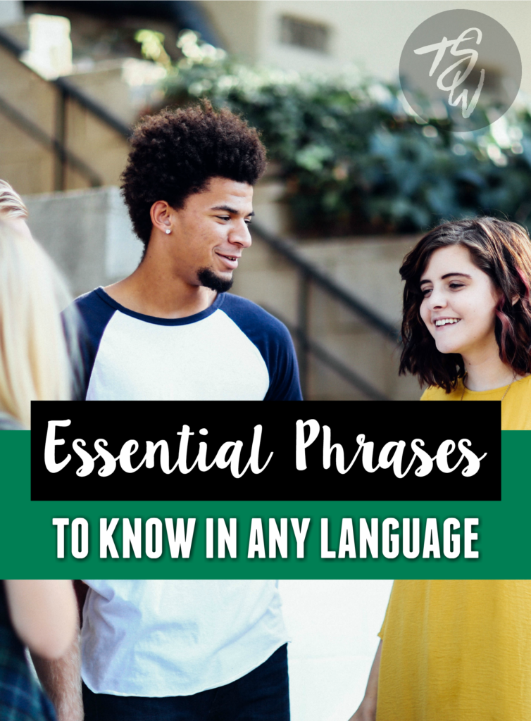 Essential phrases to know in any language