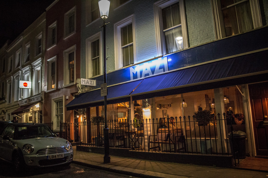 Where to Eat in London: Mazi Restaurant, Notting Hill