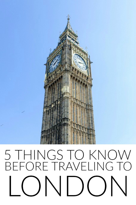 5 Things to Know Before Traveling to London
