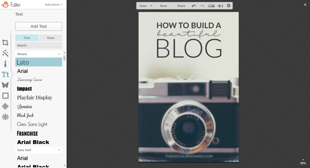 PicMonkey for Designing and Photo Editing | Build a Beautiful Blog