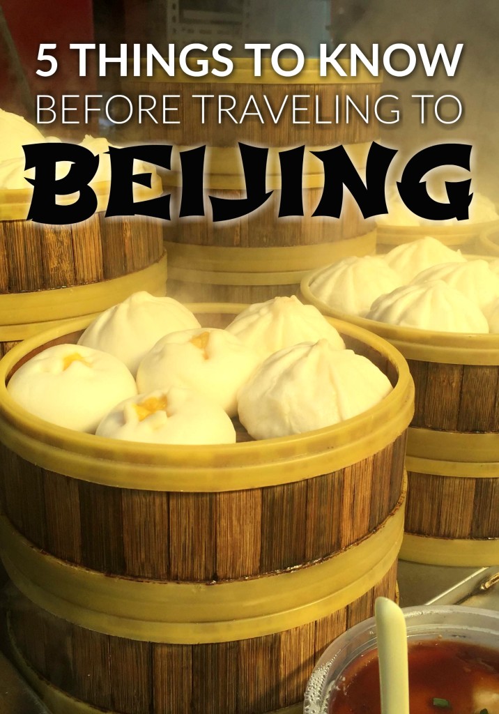 5 useful travel tips for anyone planning a trip to Beijing, China. 