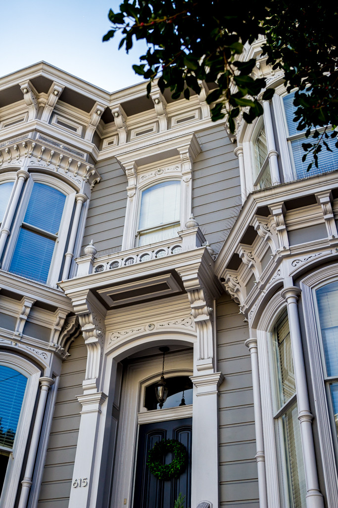 Victorian architecture in Hayes Valley, San Francisco