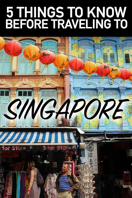 Traveling to Singapore? Here are five useful travel tips to make your trip go smoothly!