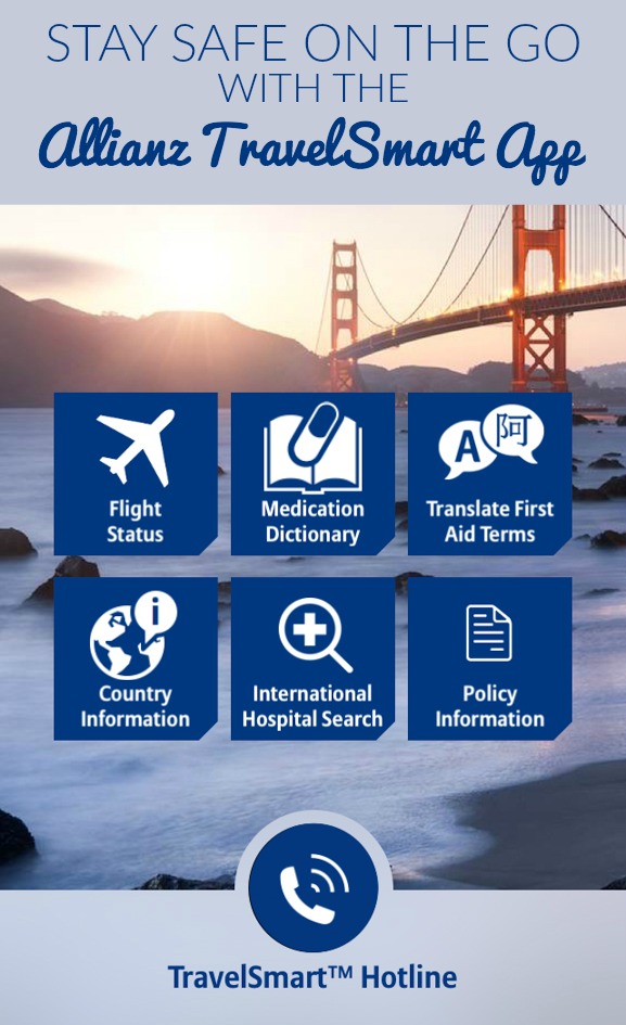 Stay safe on the go with the Allianz TravelSmart App