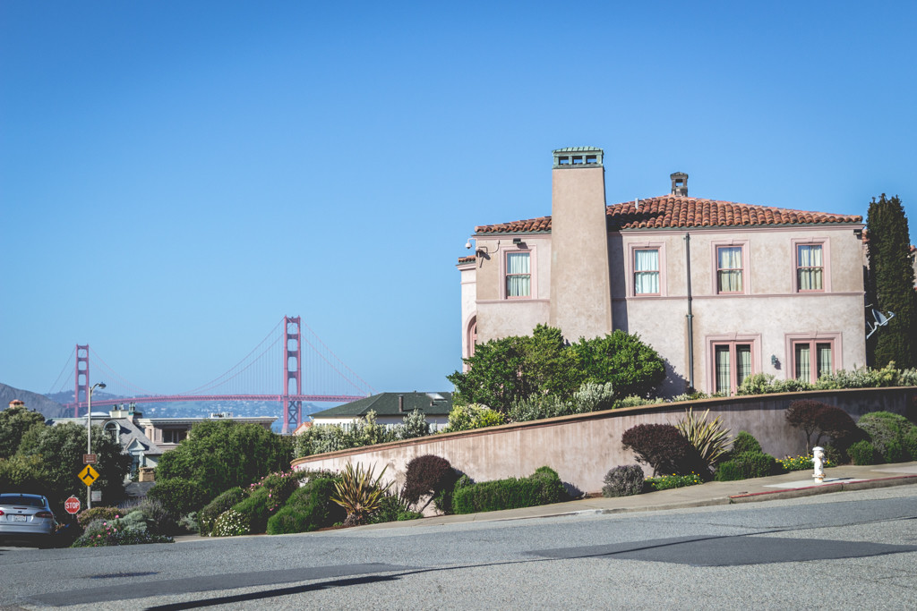 Robin Williams' former home in Sea Cliff, San Francisco