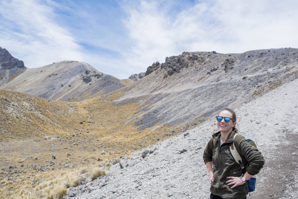 Hiking Nevado de Toluca in Mexico with Cantimplora Travel