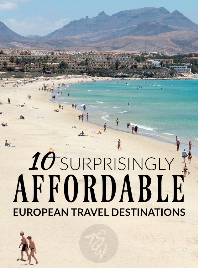 Looking for an inexpensive European getaway? Think outside the box and head to one of these affordable destinations!