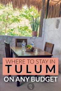 Tulum has accommodation options to fit any style of traveler and any budget! Here are my top picks.