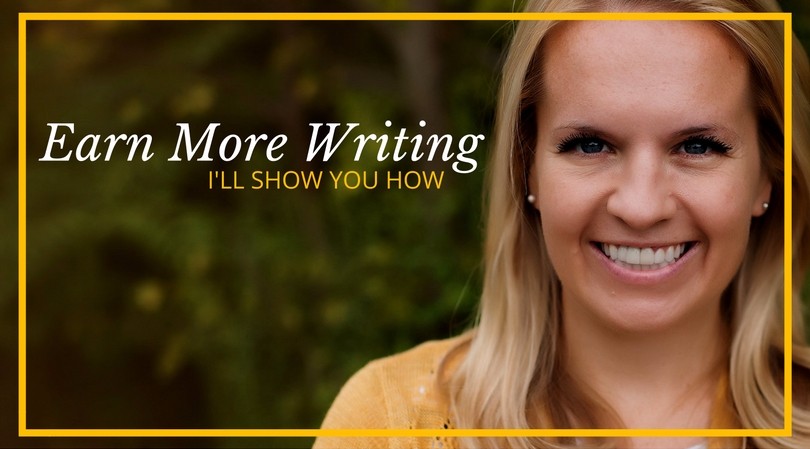 Earn More Writing, a course to help you become a full-time freelance writer and earn what you deserve!