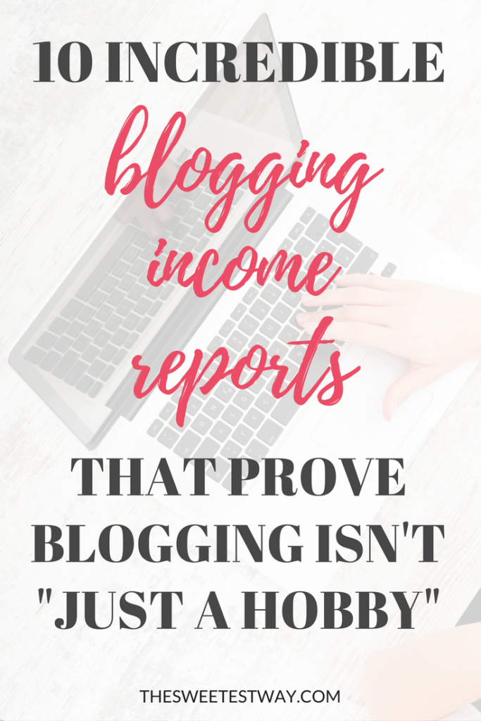 Think blogging is "just a hobby?" These incredible blogging income reports will disprove that notion once and for all.