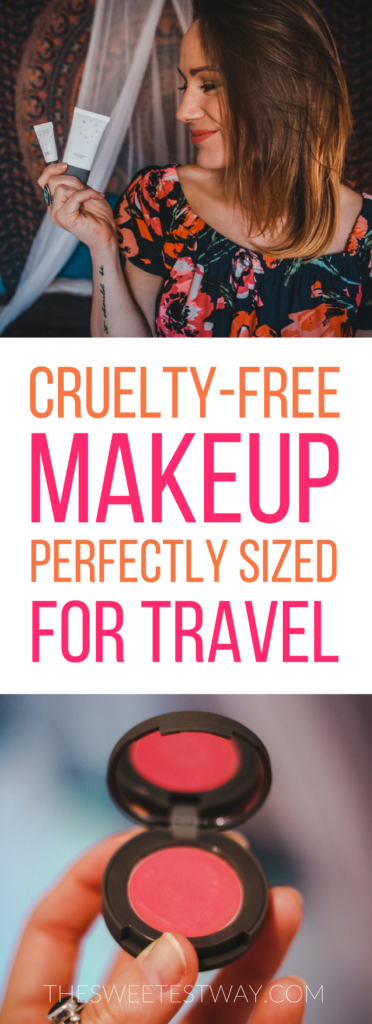 Travel sized makeup from Stowaway Cosmetics. They're also cruelty-free!