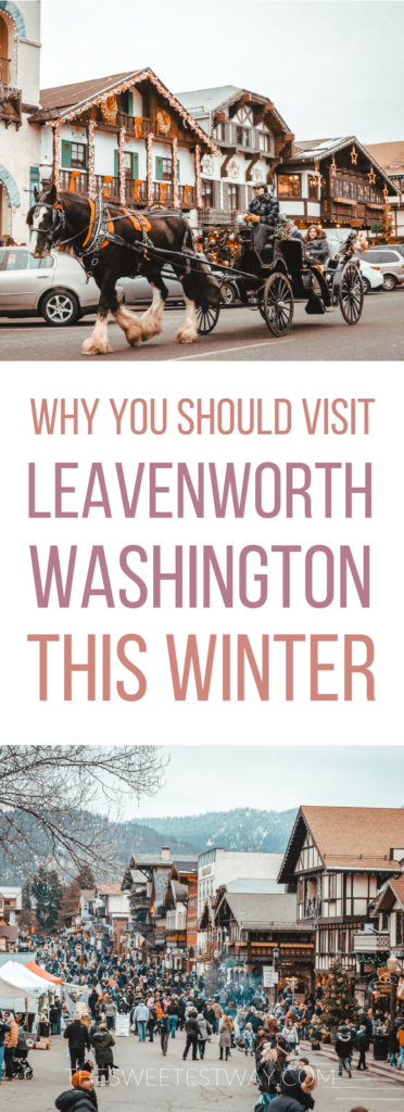 Why you should add Leavenworth, Washington to your #wintertravel bucket list. #washington #leavenworth #christmas