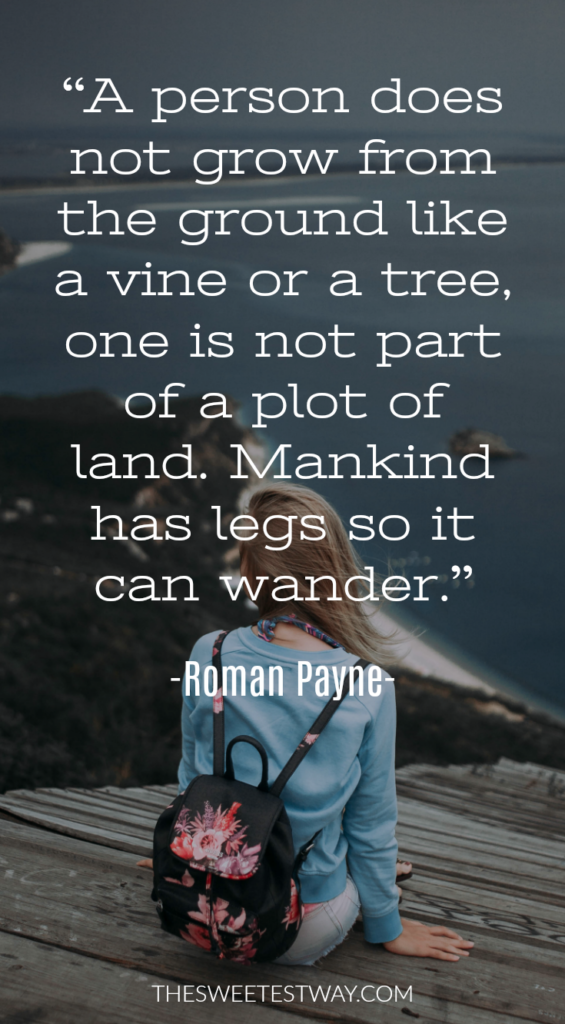 Travel quote by Roman Payne