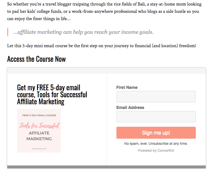 Pinterest Mistakes you don't want to make: Not using Pinterest to grow your email list