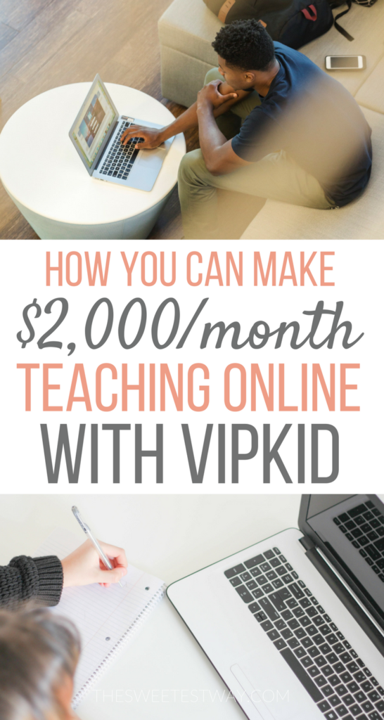 Learn how to teach for VIPKID and earn money while traveling the world! #digitalnomadjobs #eslteacher